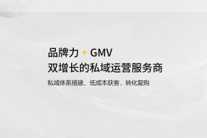 GMV增长解决方案